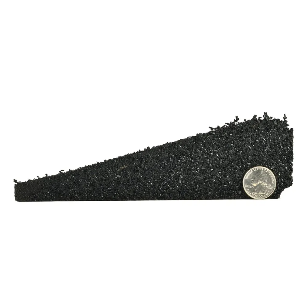 Reducer for dBTile and Max Playground Tile Black 2.5 x 48x8 Inch