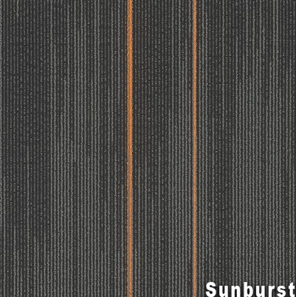 Reverb Commercial Carpet Tiles 1/4 Inch x 24x24 Inches Carton of 18
