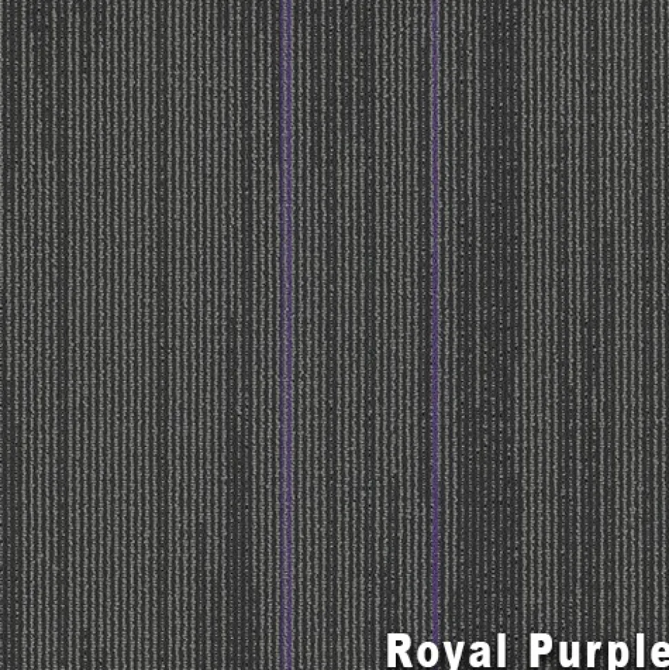 Reverb Commercial Carpet Tiles 1/4 Inch x 24x24 Inches Carton of 18
