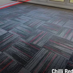 Reverb Commercial Carpet Tiles 1/4 Inch x 24x24 Inches Carton of 18