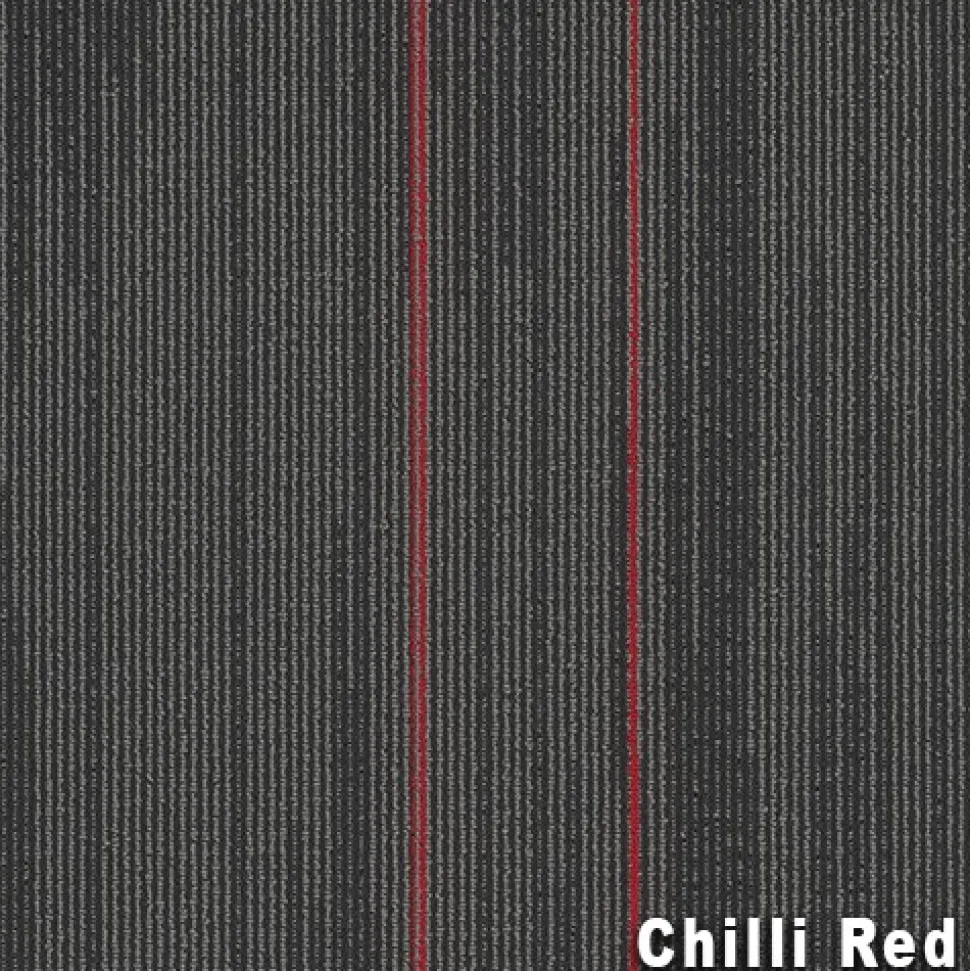 Reverb Commercial Carpet Tiles 1/4 Inch x 24x24 Inches Carton of 18