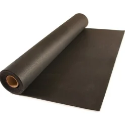 Rolled Rubber Eureka 8 mm Black 25 LF