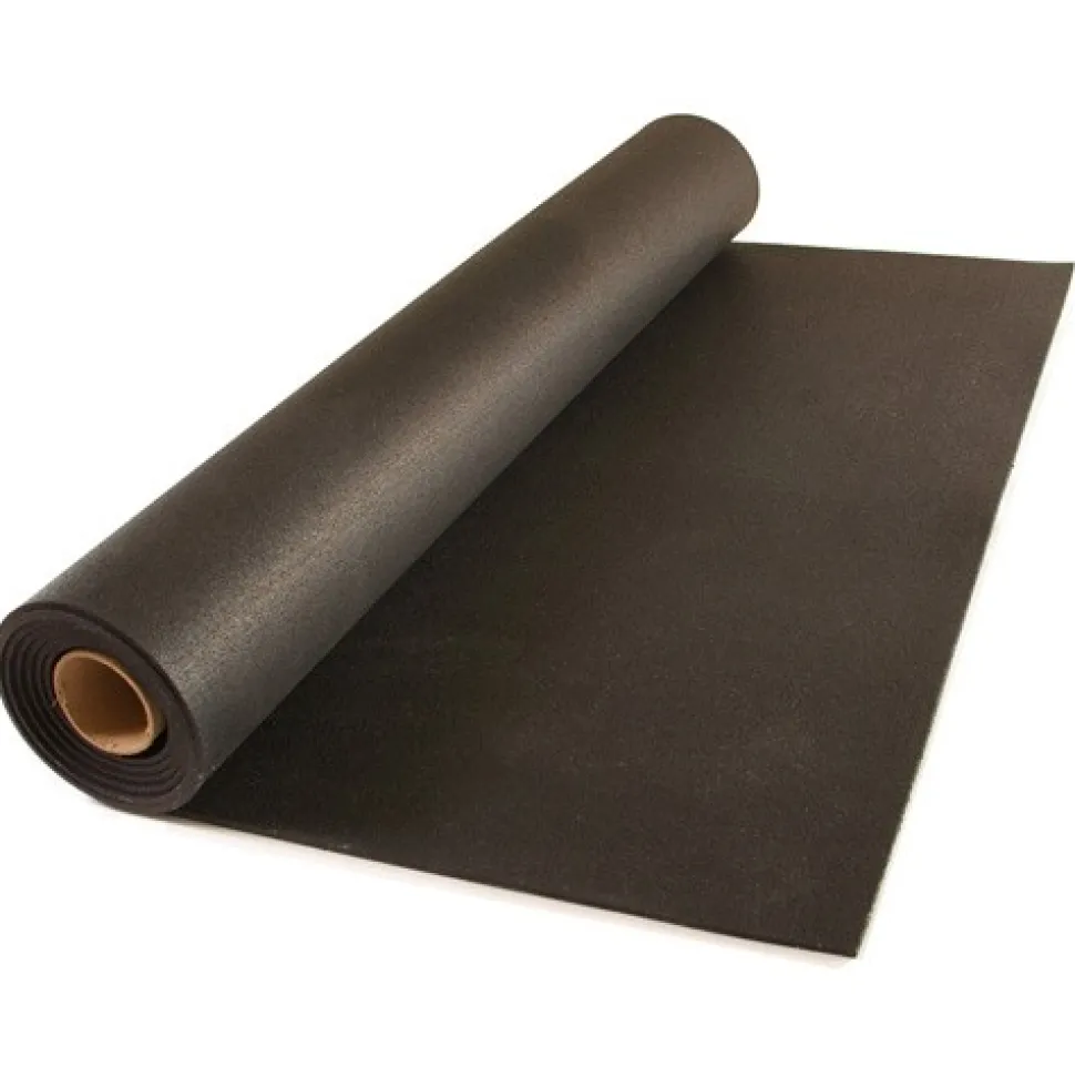 Rolled Rubber Eureka 8 mm Black 25 LF