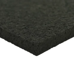 Rolled Rubber Pacific 3/8 Inch Black Per SF