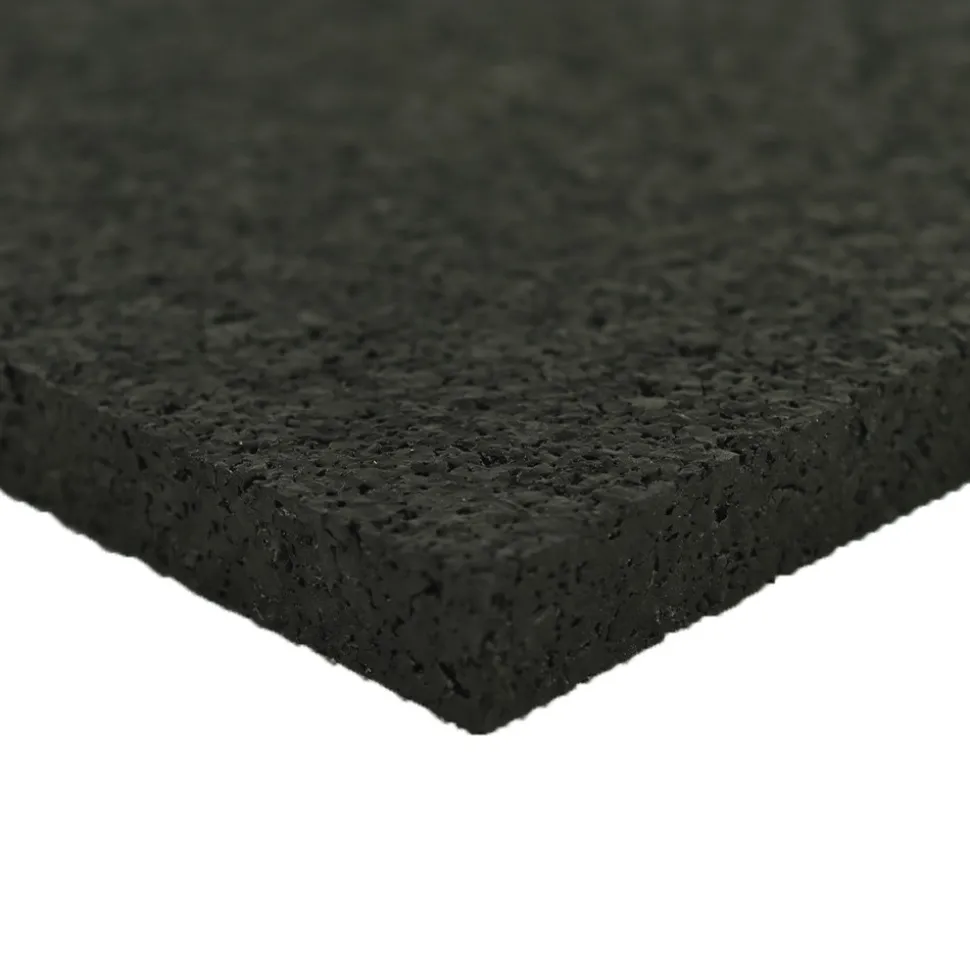 Rolled Rubber Pacific 3/8 Inch Black Per SF