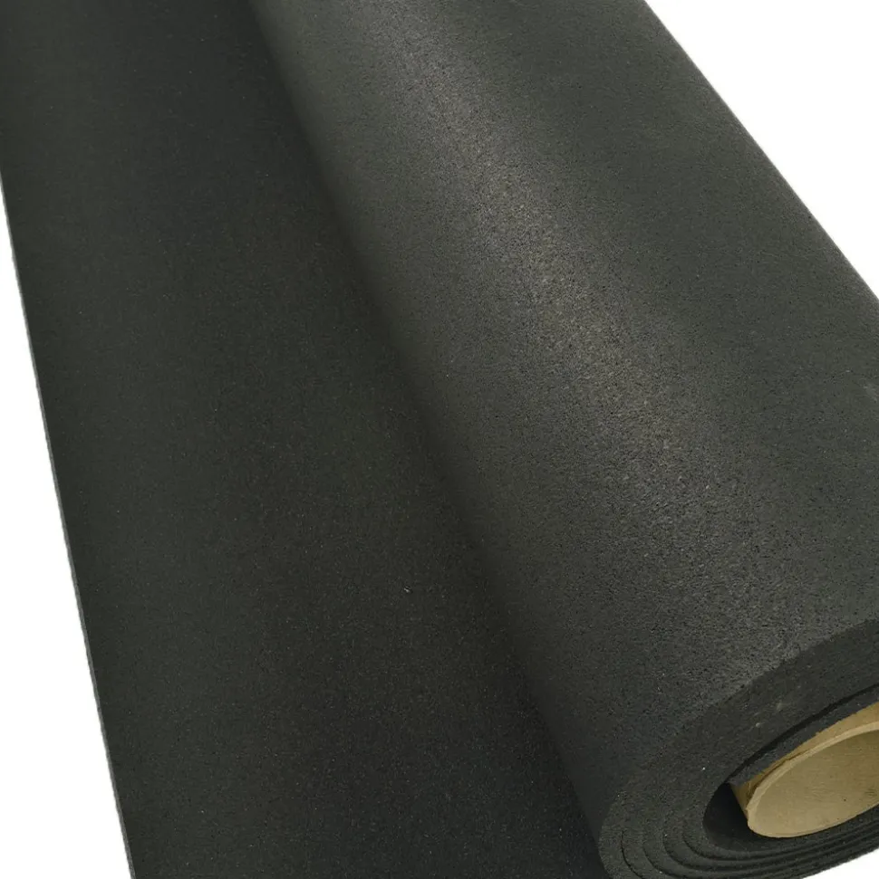 Rolled Rubber Pacific 3/8 Inch Black Per SF