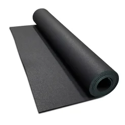 Rolled Rubber Pacific 1/4 Inch Black Per SF