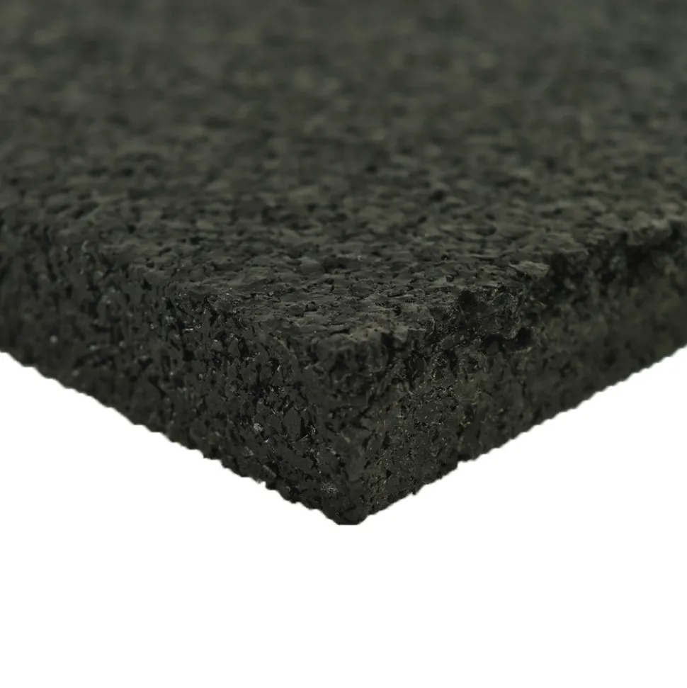 Rolled Rubber Pacific 1/2 Inch Black Per SF