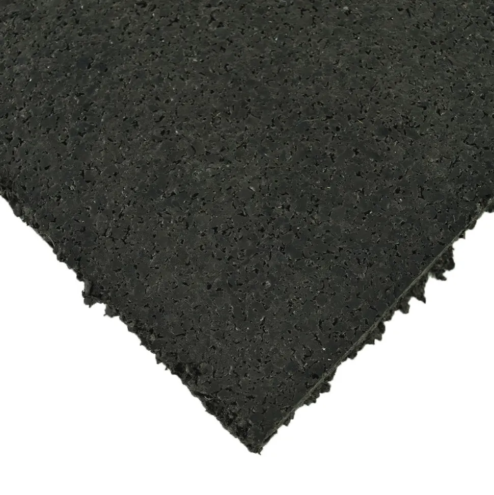 Rolled Rubber Pacific 1/2 Inch Black Per SF