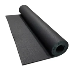 Rolled Rubber Pacific 1/2 Inch Black Per SF