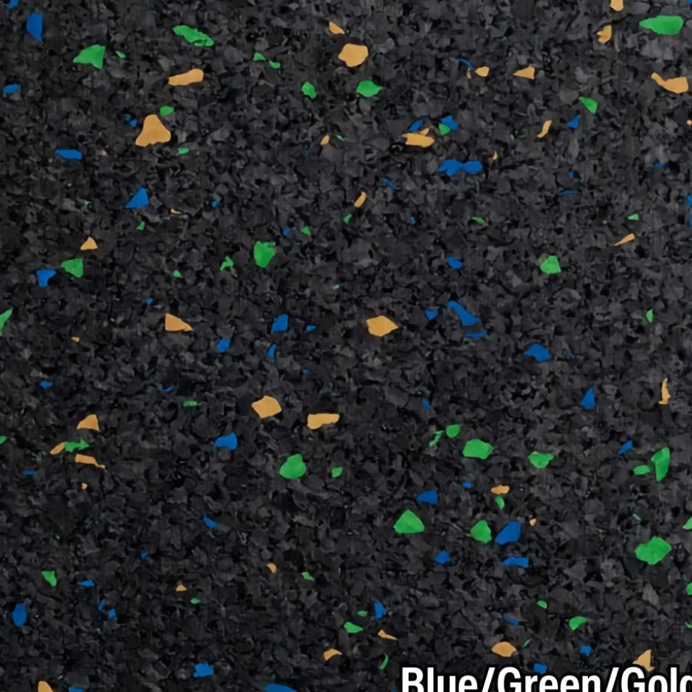 Rolled Rubber Pacific 1/2 Inch 10% Color CrossTrain Custom Per SF