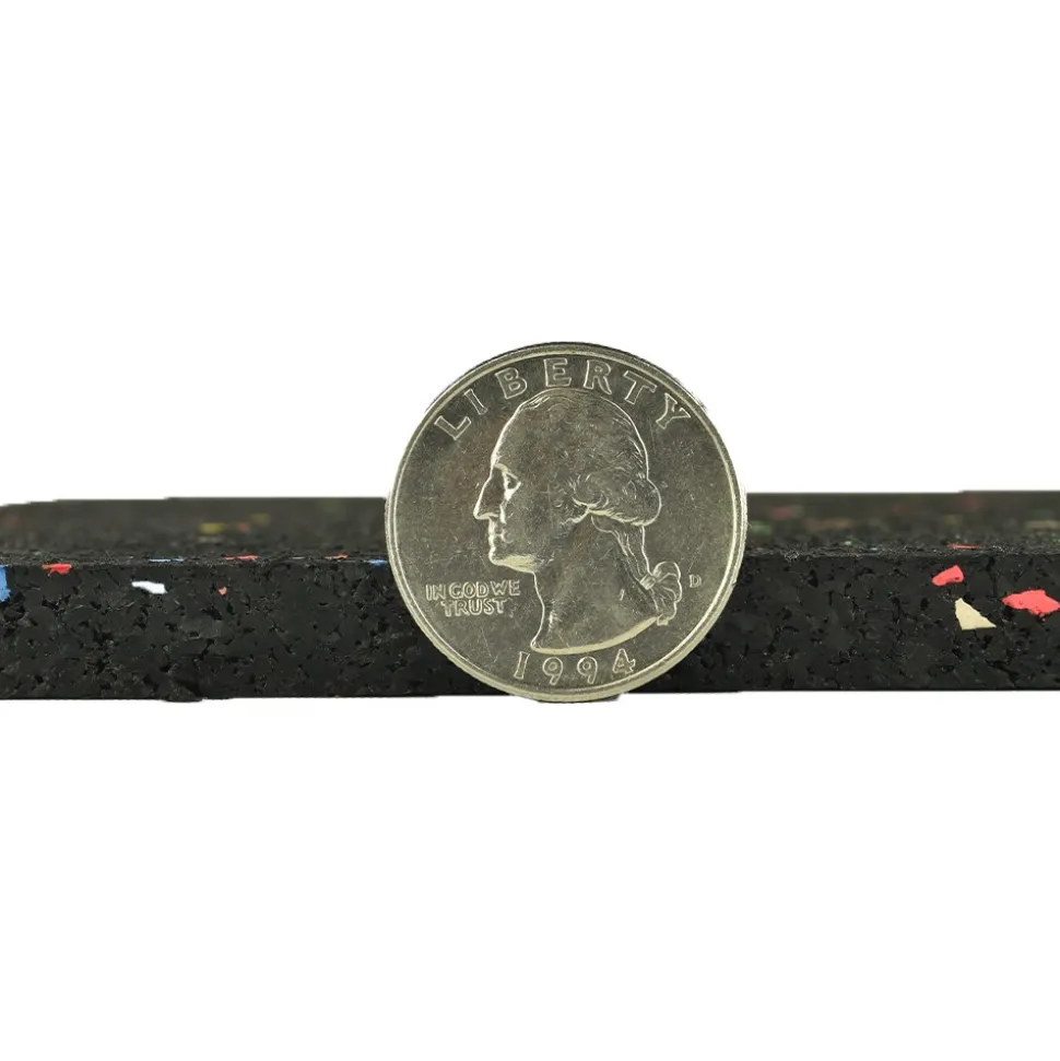 Rolled Rubber Pacific 3/8 Inch 10% Color CrossTrain Per SF
