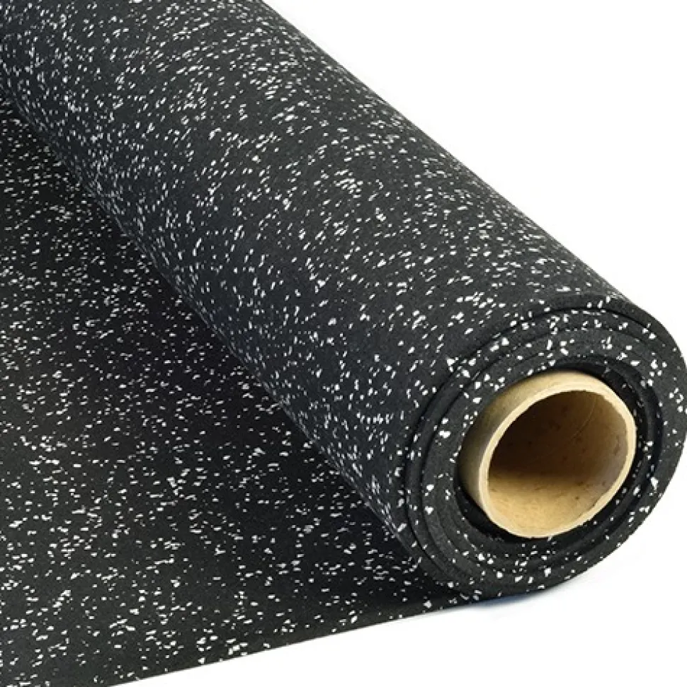 Rolled Rubber Sport 1/4 Inch 10% Gray Per SF
