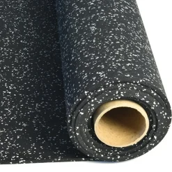 Rolled Rubber Sport 1/4 Inch 10% Gray Per SF