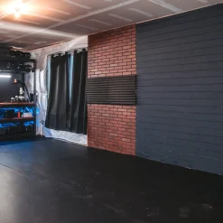 Rolled Rubber Sport West Roll Black 8 mm x 4x25 Ft.