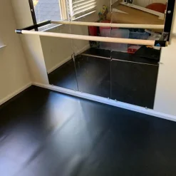 Rosco Adagio Marley Dance Floor Black 5.25 Ft. x 8 Ft.