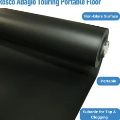 Rosco Adagio Touring Black Custom Cut Per LF