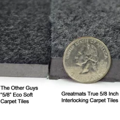 Royal Interlocking Carpet Tile 5/8 Inch x 2x2 Ft.