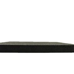 Rubber Flooring Roll Geneva 1/2 Inch Black Per SF