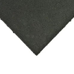 Rubber Flooring Roll Geneva 1/2 Inch Black Per SF