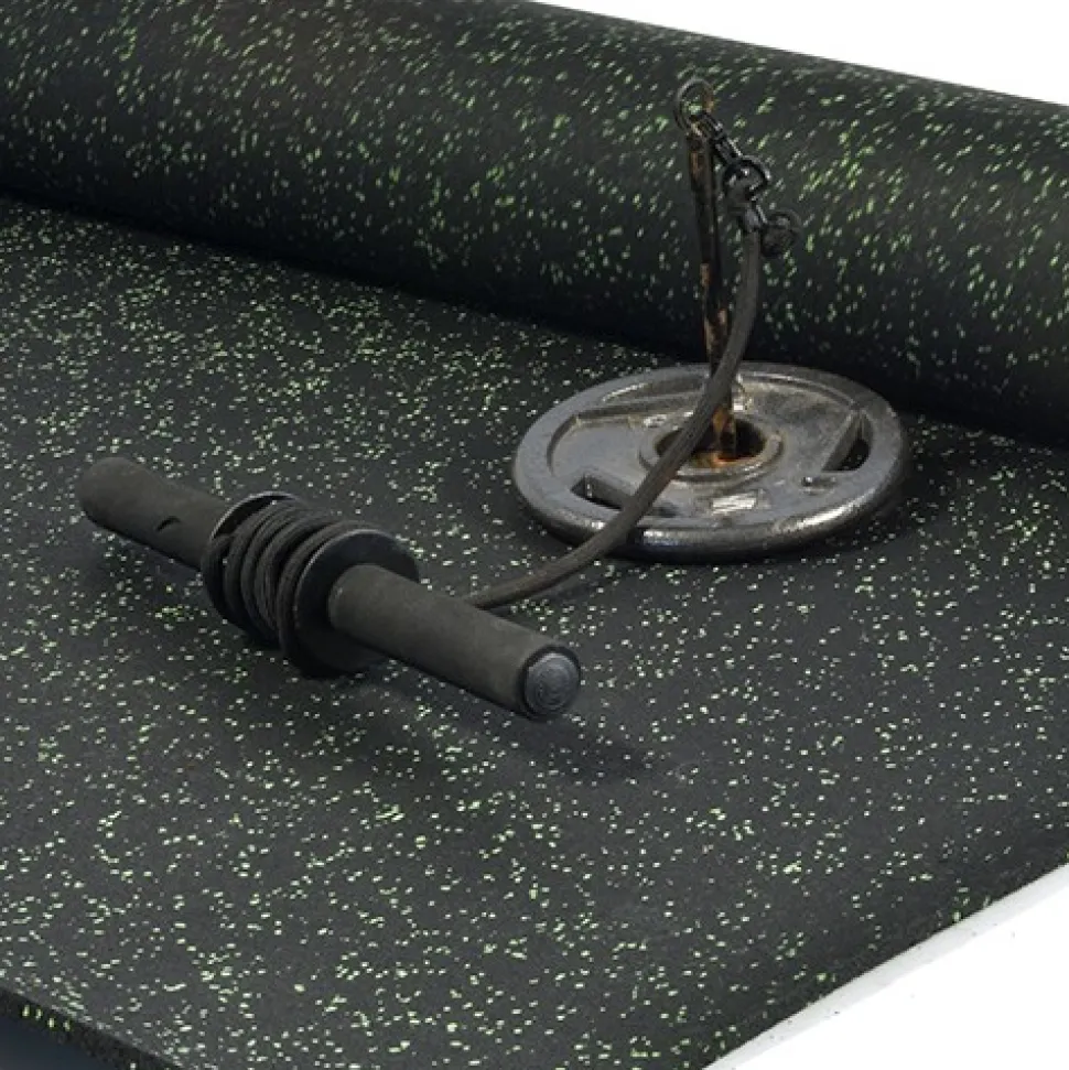 Rubber Flooring Roll Geneva 3/8 Inch 10% Premium Color Per SF