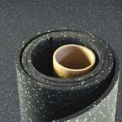 Rubber Flooring Roll Geneva 3/8 Inch 10% Premium Color Per SF