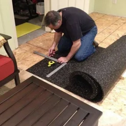 Rubber Flooring Roll Geneva 1/2 Inch 10% Standard Color Per SF
