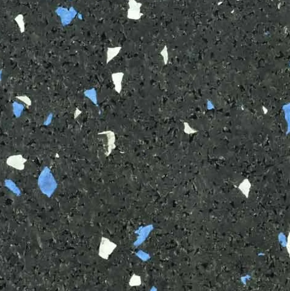 Rubber Flooring Roll Geneva 8 mm 10% Standard Colors Per SF
