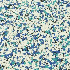 Rubber Flooring Tiles Nuclear 3/8 Inch x 3x3 Ft.