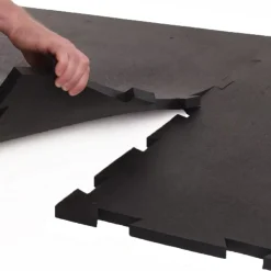 Rubber Horse Stall Mat Classic Interlocking 3/4 Inch x 4x6 Ft. Custom Per SF