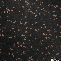 Rubber Tile Interlocking 10% Color Custom 1/4 Inch x 2x2 Ft. Pacific