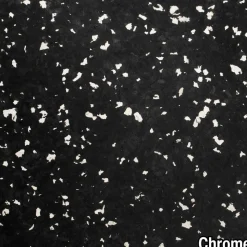 Rubber Tile Interlocking 10% Color Custom 1/4 Inch x 2x2 Ft. Pacific