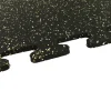 Rubber Tile Interlocking Sport 10% Tan 3/8 Inch x 2x2 Ft.