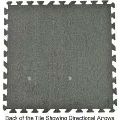 Rustic Wood Grain Trade Show Center Tile 1/2 Inch x 24x24 Inches