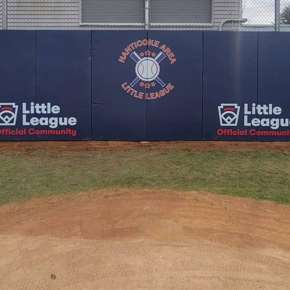 Safety Outdoor Stadium Chain Link Fence Pad 2 Inch x 4x6 Ft.