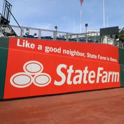 Safety Outdoor Stadium Chain Link Fence Pad 2 Inch x 4x7 Ft.