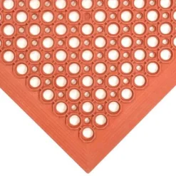 SaniTop Anti-Fatigue Mat Rubber Red 1/2 Inch x 3x10 Ft.
