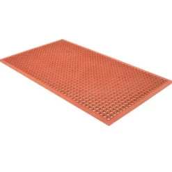 SaniTop Anti-Fatigue Mat Rubber Red 1/2 Inch x 3x10 Ft.