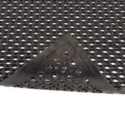 SaniTop Anti-Fatigue Mat Rubber Black 1/2 Inch x 3x20 Ft.