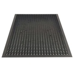 SaniTop Anti-Fatigue Mat Rubber Black 1/2 Inch x 3x20 Ft.