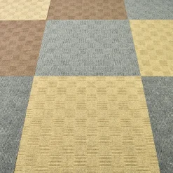 Smart Transformations Crochet Carpet Tile 1/4 Inch x 24x24 Inches 15 Per Case