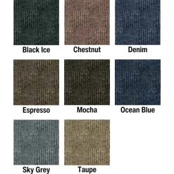Smart Transformations Crochet Carpet Tile 1/4 Inch x 24x24 Inches 15 Per Case