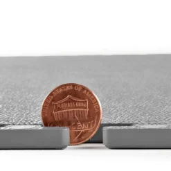 Smooth Top PVC Interlocking Grays Ever 1/4 Inch x 19.625x19.625 Inch Tile