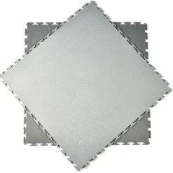 Smooth Top PVC Interlocking Grays Ever 1/4 Inch x 19.625x19.625 Inch Tile