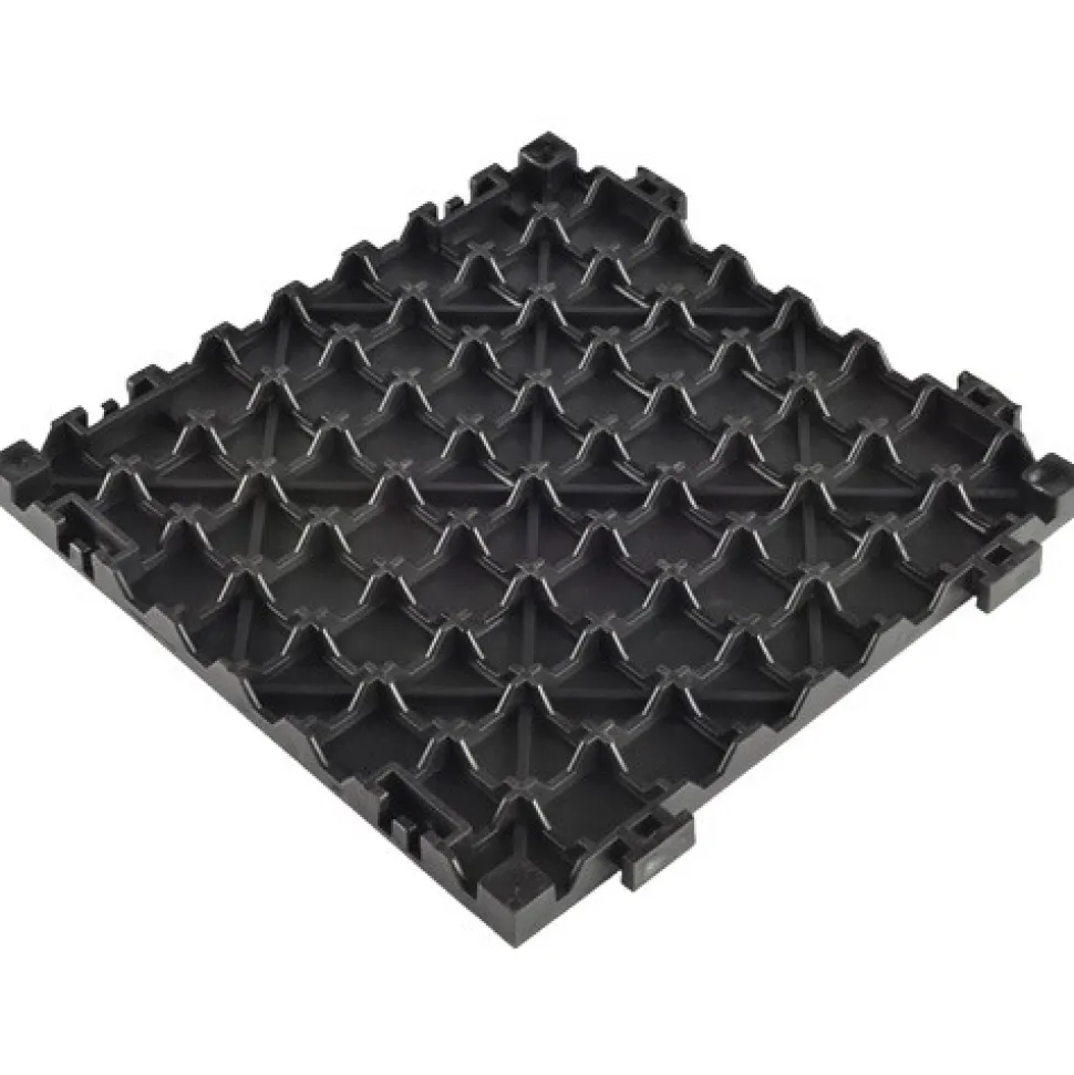 Solid Super Soft Tile - 3/4 Inch Black