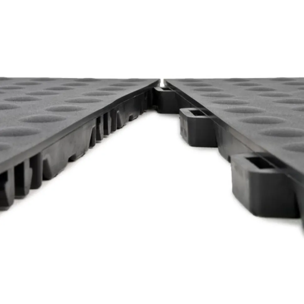 StayLock Tile Bump Top Black 9/16 Inch x 1x1 Ft.