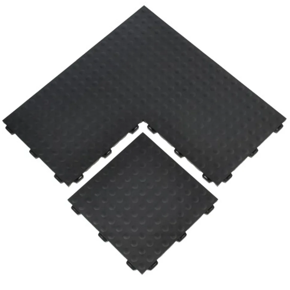 StayLock Tile Bump Top Black 9/16 Inch x 1x1 Ft.