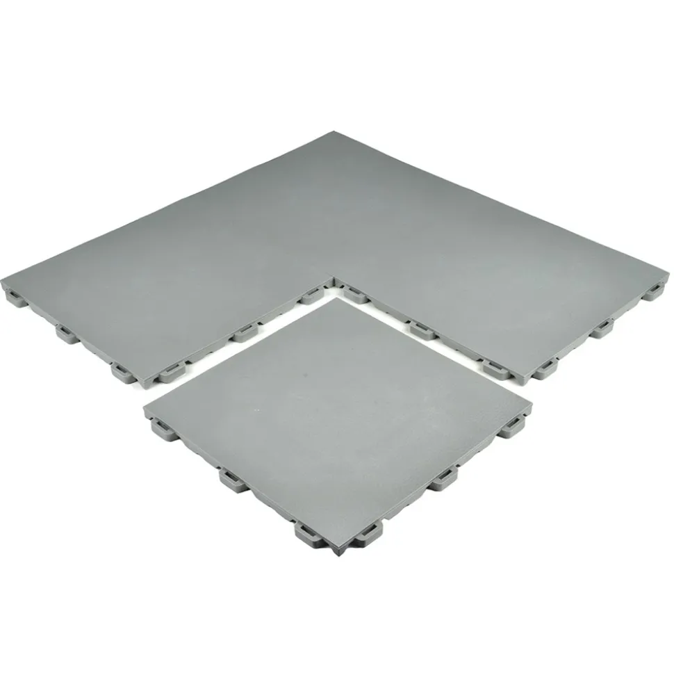 StayLock Tile Orange Peel Gray 9/16 Inch x 1x1 Ft.