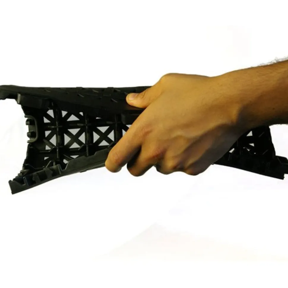 StayLock Tile Perforated Black 9/16 Inch x 1x1 Ft.