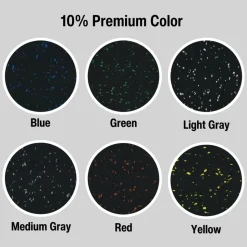 Sterling Playground Tile 10% Premium Colors 3.25 Inch x 2x2 Ft.
